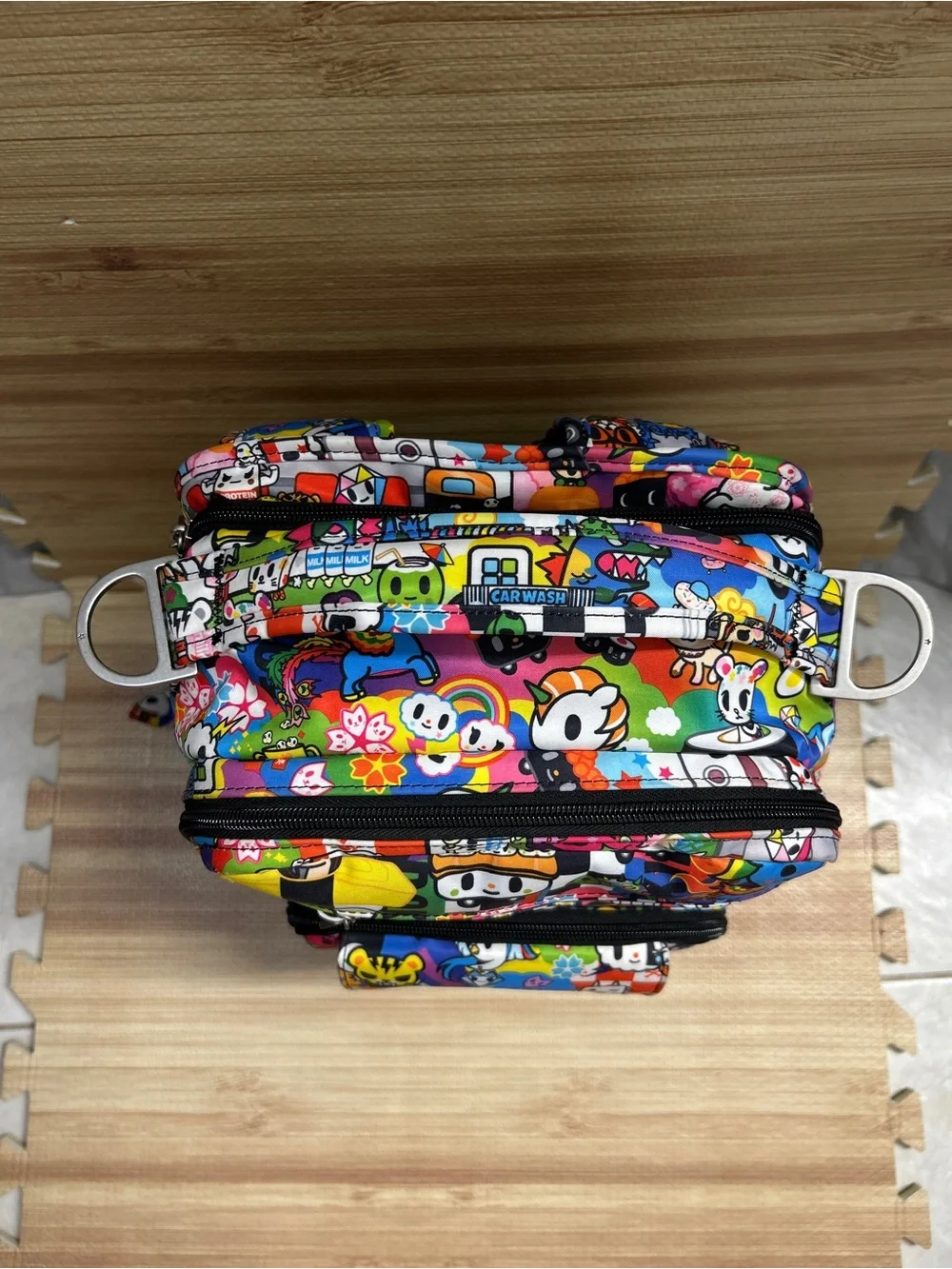 Ju-Ju-Be x Tokidoki Sushi Cars BRB Backpack Diaper Bag + Pad